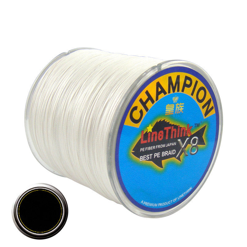 White champion 500m fishing line from finned fishing