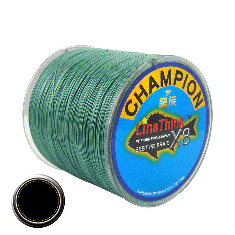 Green champion 500m fishing line from finned fishing 