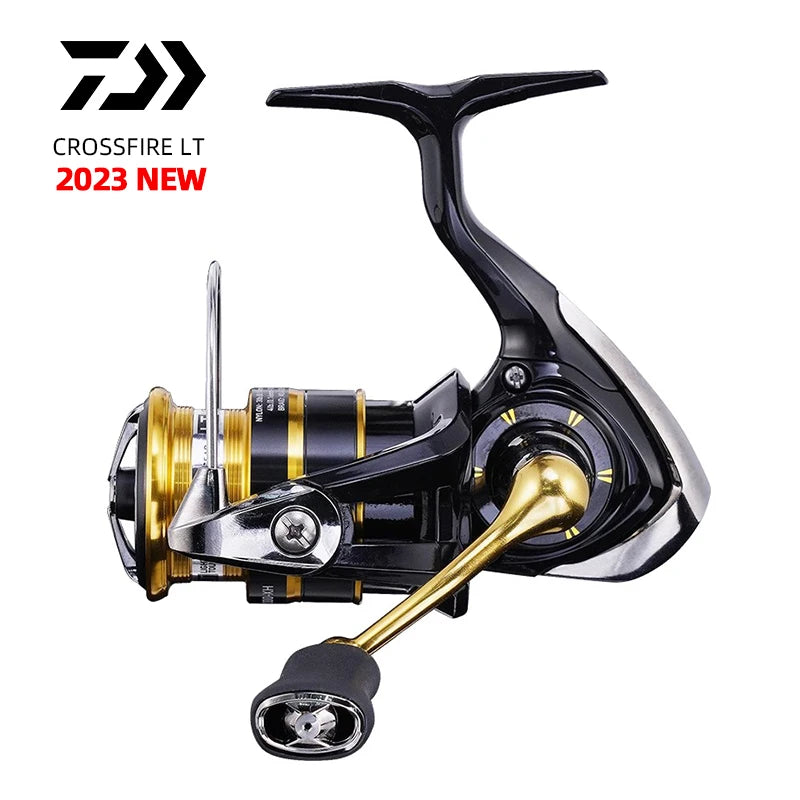 2023 DAIWA CROSSFIRE LT Spinning Reel 1000–6000 – ABS Metal Spool, Hard Gear – Snapper, Tuna, Spanish Mackerel, Bluebone, Cod – Beach, Boat, Rock, Fresh, Saltwater – Shark Bay, Coral Coast