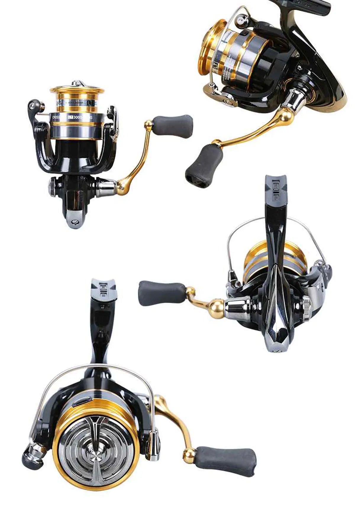 DAIWA CROSSFIRE CS LT 1000-6000 ABS Metal Spool Light & Tough Reel