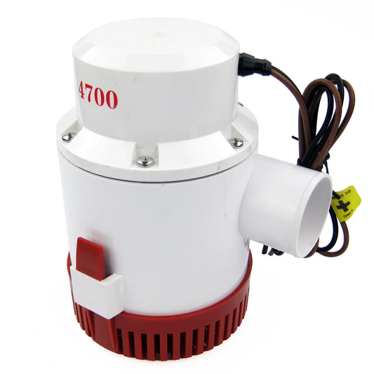 BYSSEA 12V 4700GPH Bilge Pump – 2 Inch Discharge – Marine Boat Water Pump for Australia, Shark Bay, Steep Point

