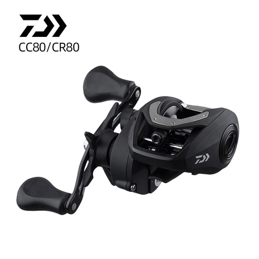DAIWA Reel CC80/CR80 Baitcast – 7KG Drag – Seawater/Freshwater – Snapper, Tuna, Mackerel, Bluebone, Cod – Beach, Boat, Rock – Shark Bay, Coral Coast