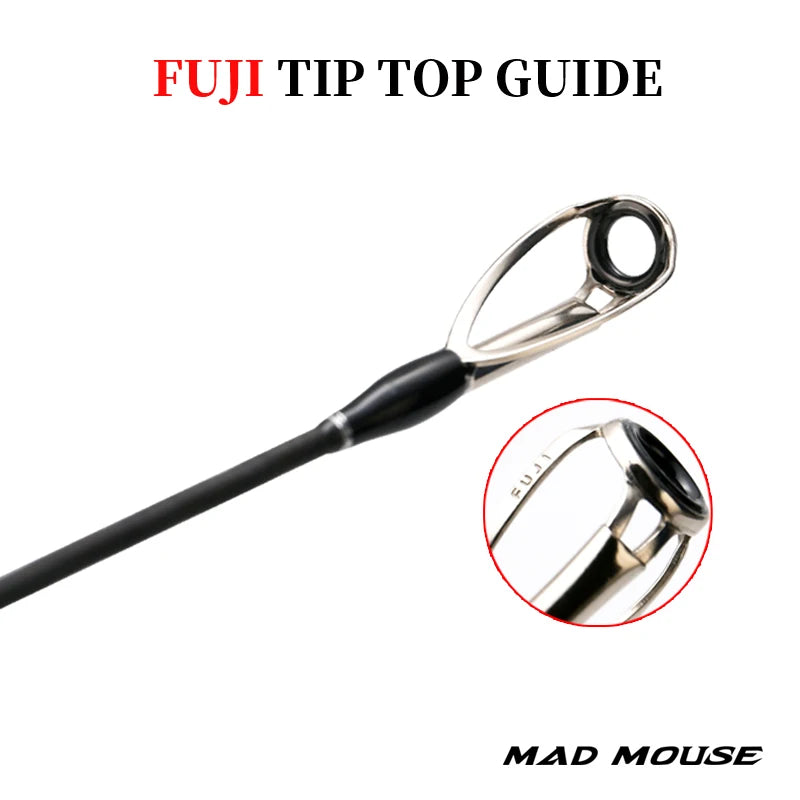Madmouse Bambluz 1.9m Spiral X Carbon Slow Jigging ,spinning and casting.