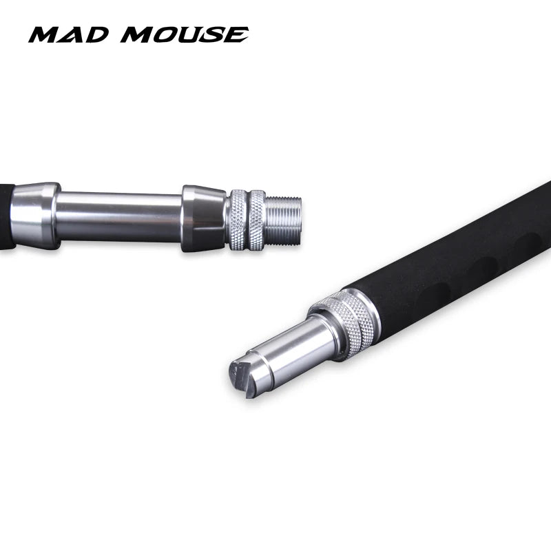 MADMOUSE High Carbon Big Game Trolling Rod 1.80m – 60-110lb Boat Rod