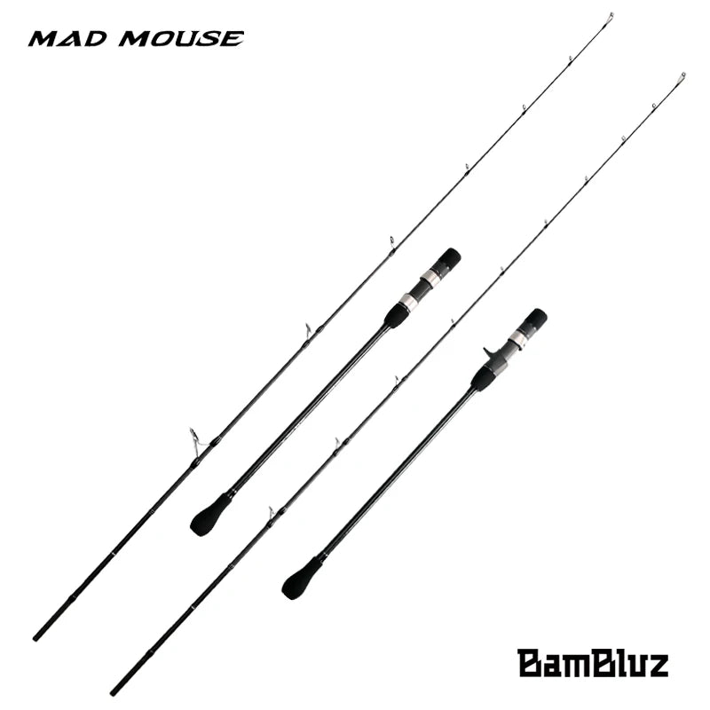 Madmouse Bambluz 1.9m Spiral X Carbon Slow Jigging ,spinning and casting.