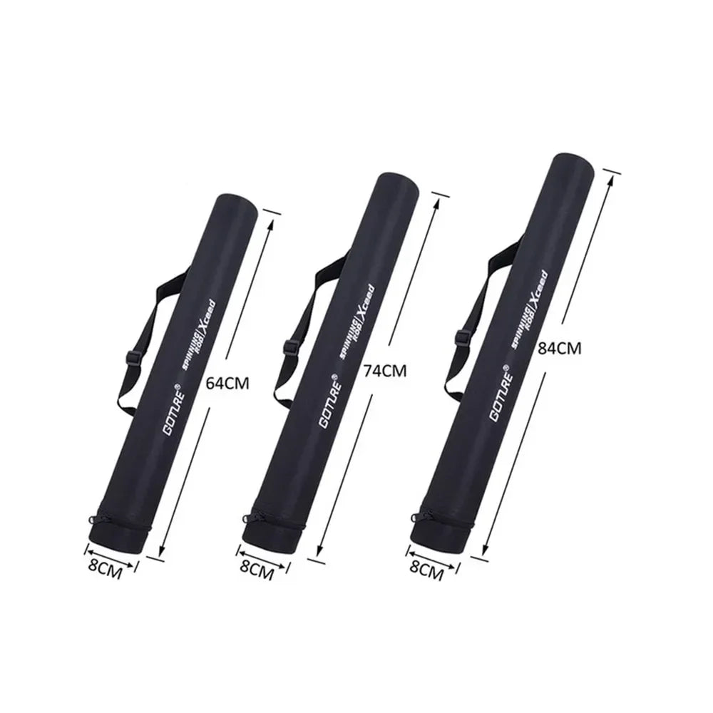 Goture Hard Tube Fishing Rod Storage For Travel Fishing