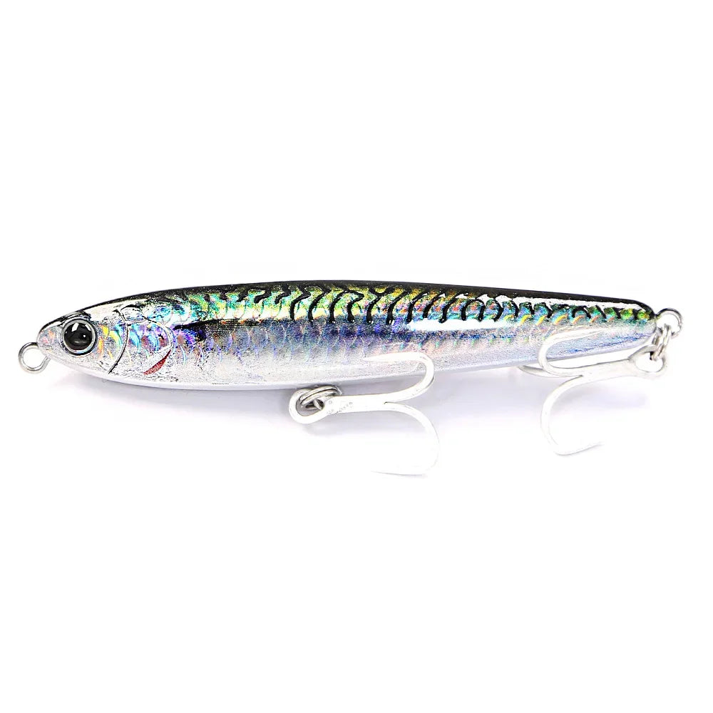 Sinking Pencil Fishing Lure – Weighted Silicone Swimbait, Treble Hook Wobbler, Jerkbait | Shark Bay, Coral Coast, Snapper, Tuna, Spanish Mackerel, Bluebone, Cod