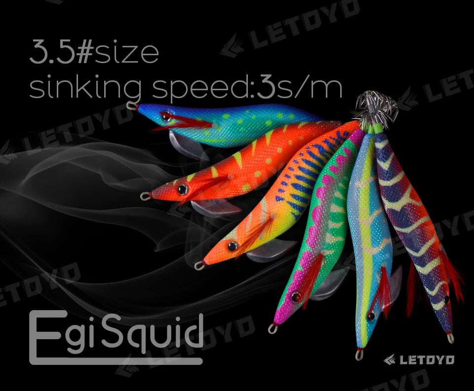 Foam Solid Luminous Squid Jig 3.5#