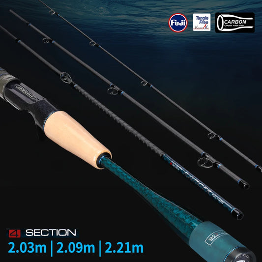TSURINOYA RANGER 2.03m-2.21m Collapsible Carbon Fishing Rod