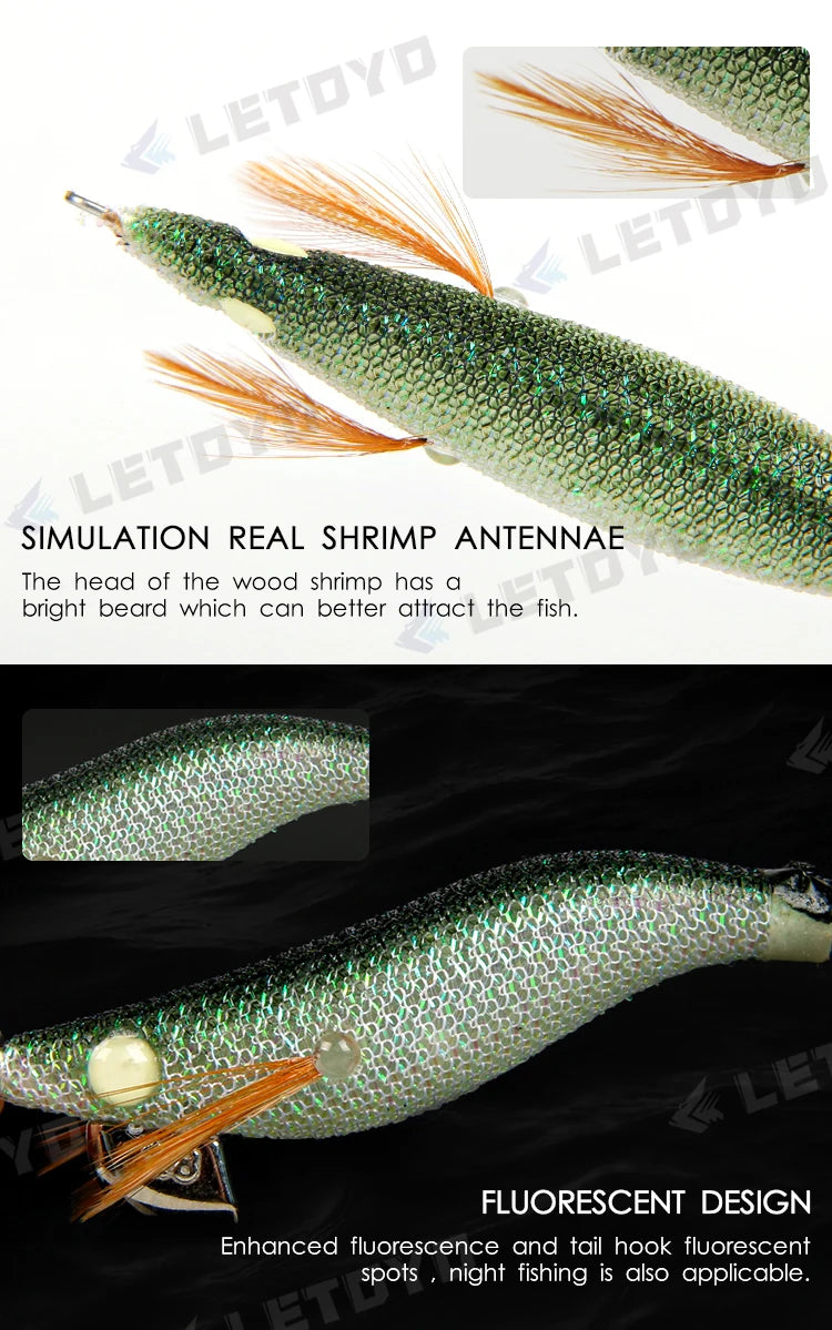 MINI Squid Fishing Lure – EGI Jig 1.5#/1.8#/2.2#, 3.7g-7g