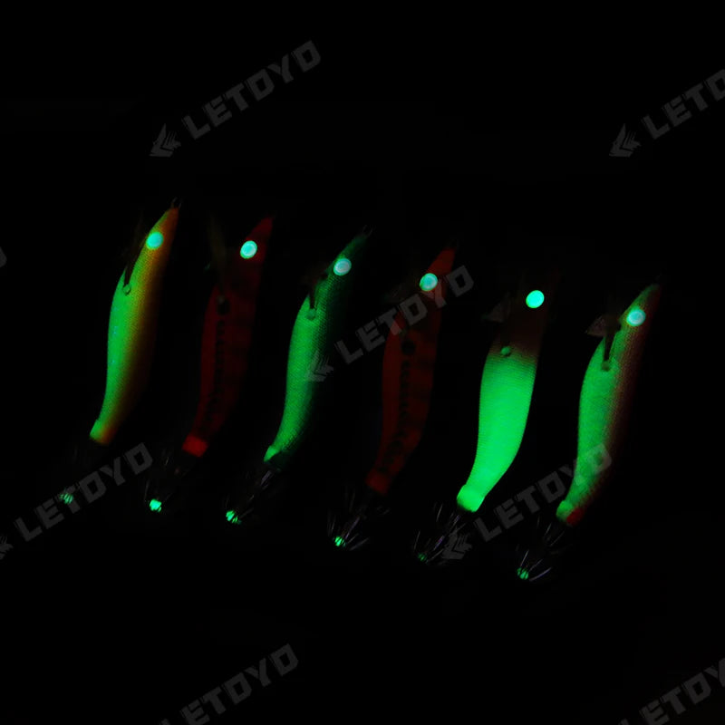 MINI Squid Fishing Lure – EGI Jig 1.5#/1.8#/2.2#, 3.7g-7g