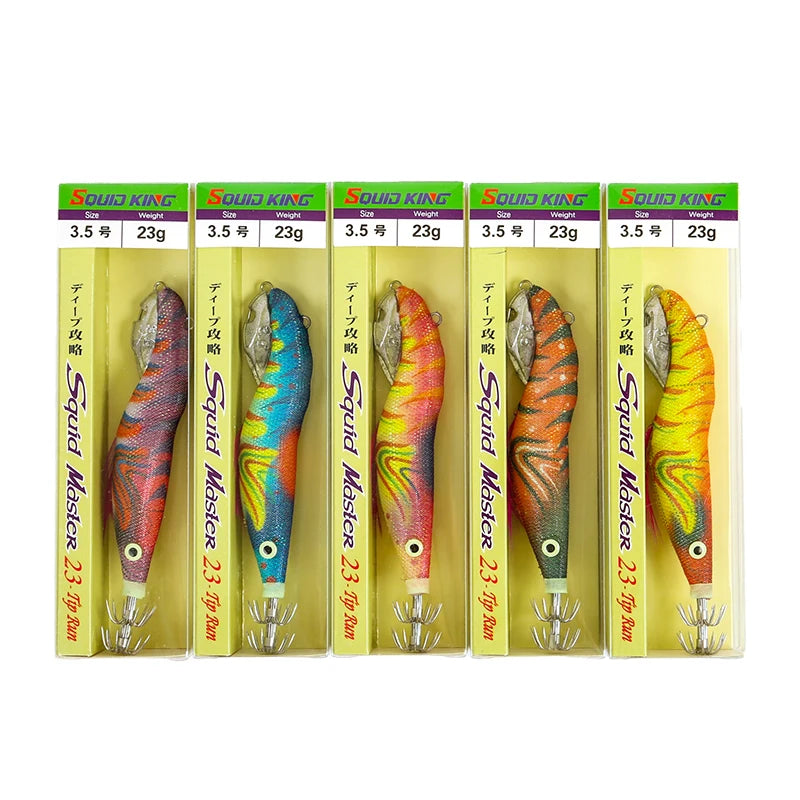 Luminous Squid Bait Squid Hook –  Silicone Octopus Jig Fishing Lures