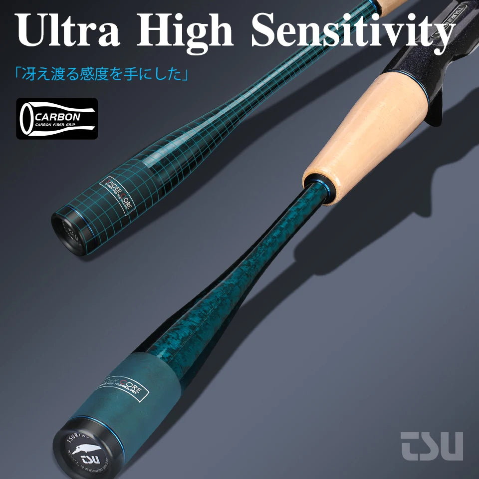 TSURINOYA RANGER 2.03m-2.21m Collapsible Carbon Fishing Rod