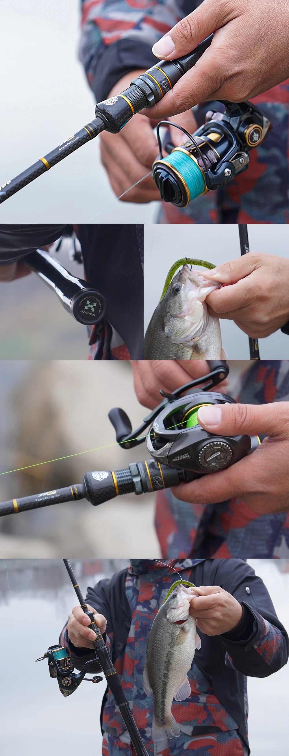 Histar 4 Mythical Beasts 1.85-2.18m Toray Carbon Fast Action Fishing Travel  Rod