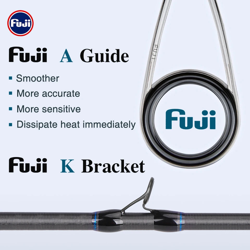 TSURINOYA RANGER 2.03m-2.21m Collapsible Carbon Fishing Rod