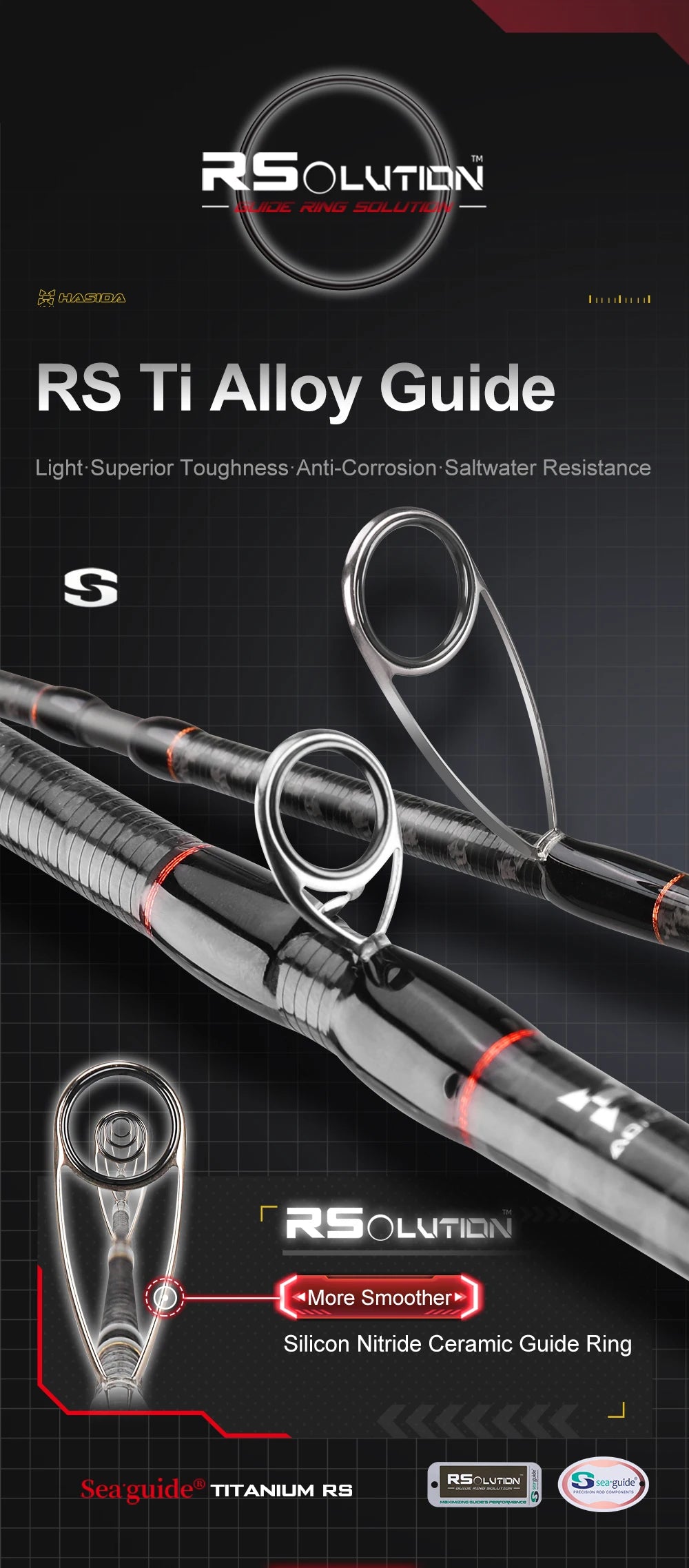 Histar 4 Mythical Beasts 1.85-2.18m Toray Carbon Fast Action Fishing Travel  Rod