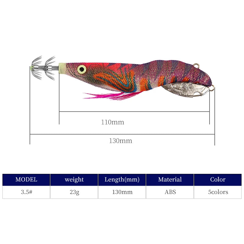 Luminous Squid Bait Squid Hook –  Silicone Octopus Jig Fishing Lures